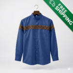 Kemeja Muslim Moden – Material Premium Cotton Toyobo